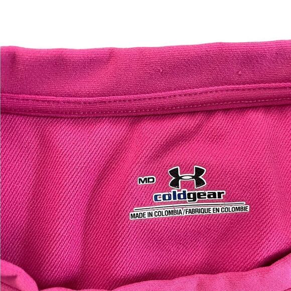 UNDER ARMOUR Coldgear Pink Size Medium - Picture 5 of 7